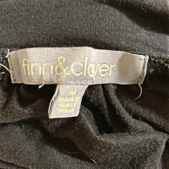 Finn & Clover Black Maxi Dress Size M - Picture 2 of 3